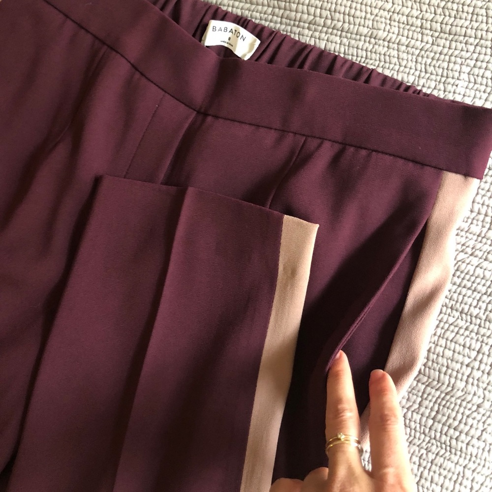 Aritzia Babaton tuxedo trouser pant